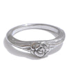 678# Stainless Steel Rose Flower Women Integrated Ring Gold Silver Color Jewelry Accessories Gift - Image 8