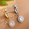 1pcs Faux Fake Belly Piercing Flower Butterfly Dangling Fake Belly Button Pircing Clip On Umbilical Navel Cartilage Earring Clip - Image 5