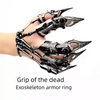 Black Metal Finger Claw Unique Skeleton Full Finger Rings Punk Rock Adjustable Armor Ring for Tech Enthusiasts - Image 1