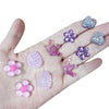 clip on earing girls children Pink jewelry child clip earrings Butterfly Shell Star flower ear clip for kids gift 5 Pairs - Image 10