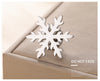 Stainless Steel Snowflake Brooch Pin in Gold-Tone or Silver-Tone - Image 18