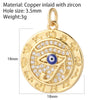 Eye Charm Jewelry Charms for Earrings Necklace Bracelet Making Cute Turkish Evil Blue Eye Pendant Gold Color Snake - Image 14