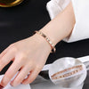 Roman Numerals Bracelet For Women Stainless Steel Jewelry Accessories Bracelet Women - Image 2