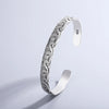 Retro Wave Bracelets Silver Jewelry Spray Personality Sweet Cloud Opening Bangles - Image 1