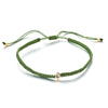 Adjustable Colorful Bead Bracelet with Crystal Accents in 16–21 cm Length - Image 11