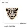 Rhinestone Tiger Head Brooches for Women Unisex Pearl Bear Pins Wolf Lapel Pins Banquet Party Backpack Gifts Jewelry Accessories - Image 19