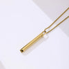 Stainless Steel Breathe Easy Necklace Mindfulness Breathing Necklace Breathlace for Natural Calm Box - Image 14