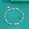 Silver Bracelets for Women Simple Korean Multi Layer Coil Adjustable Bracelets Party Wedding Jewelry Gifts - Image 7