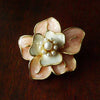Vintage Baroque Embossed Enamel Flower Brooches Stud Earring Set Pearl Brooch Women Clothing Party Accessories Gift - Image 14