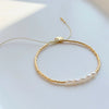 Kkbead Pearl Bracelets for Women Gift Gold Color Miyuki Beads Dainty Bracelet Simple Thin Jewelry - Image 4