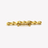 Design Long Rhinestone Water Droplet Round Brooch Gold Plated Women Jewelry Party Gift - Image 6