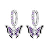 Silver Butterfly Fluttering Insect Earrings Jewelry Drop Earrings Jewelry Party Anniversary Gifts - Image 53