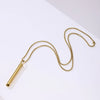 Stainless Steel Breathe Easy Necklace Mindfulness Breathing Necklace Breathlace for Natural Calm Box - Image 3