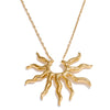 Individualistic Stainless Steel Metal Sun Pendant Necklace Style Attractive Jewelry Accessories Gift - Image 8