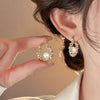 Retro Green Jade Ginkgo Leaf Style Pearl Drop Earring Chinese Ancient Style Hook Earrings For Women Gift - Image 14