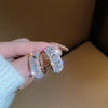 Gold Color Pearl Irregular for Women Korean Design Rhinestone Round Geometric Earring Party Girls Gifts Jewelry - Image 36
