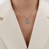 Irregular Compass Pendant Necklaces For Women Gold Plated Stainless Steel Collar Jewelry Gift - Image 7