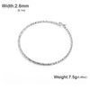 Stainless Steel Bracelet for Women Gold Plated Bangles Jewelry Party Wedding Birthday Gift - Image 9