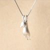 Silver Jewelry Simple Animal Cute Kitty Clavicle Chain Pendant Cat Necklaces - Image 2