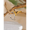 Minimalist Stainless Steel Open Chic Adjustable Ring Thin Finger Korean Jewelry Golden - Image 5