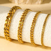 Stainless steel anklet Multiple chain thickness specifications Classic anklet For Women Jewelry Creative Gifts - Image 3