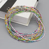 Simple Seed Beads Choker Korean Charm Colorful Handmade Pendant Necklace Women Jewelry Boho Beach Accessories - Image 1
