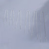 Silver Gold Chain Tassel Stud Earrings for Women Cute Jewelry Minimalist Accessories - Image 4