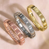 Ftcy 9 MM Wide Stainless Steel Bracelets for Women Simple Style Daily Wear Silvery Charm Removable Bracelet Unisex - Image 2
