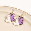 Cute Animal Drop Dangle Earrings For Women Girls Cat Rabbit Koi Dragon Colorful Enamel Golor Color Earrings - Image 13