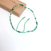 Faceted Gemstones 2-3mm Beads Hand Woven Adjustable Bracelet Lapis Lazuli Crystal Turquoise Choker Men Female Jewelry Party Gift - Image 30