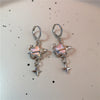 Gothic Y2K Moonlight Stone Heart Star Bow Pendant Earrings For Egirl Emo 2000s Goth Cute Dream Fairy Vintage Jewelry Accessories - Image 15