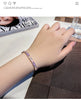 Rhinestone Accent Stainless Steel Bracelet in Multiple Styles - Image 25
