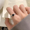 Silver Open Finger Ring Flower Leaf Design Green Golden Vintage Stackable For Women Girl Jewelry Gift - Image 47
