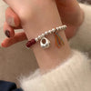 Silver Bracelet Red Persimmon Beaded Elastic Lucky Good For Woman Girl Jewelry Gift - Image 34