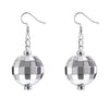Creative, Festival Party Gift Jewelry Stylish Retro Disco Ball Pendant Earrings - Image 11