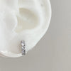1pcs Shiny Zircon Cross Earrings for Women Stainless Steel Ear Bone Nail Ear Accessories - Image 12