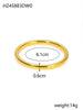 Stainless Steel Gold Plated Colorless Jewelry Hollow Bracelet Women's Chunky Men Bangles Bracelets - Image 16