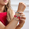 selling color woven rope bracelet with a buckle and gold plating for women - Image 3