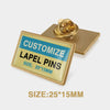 Customize Any Your Design Logo Single and Double Crossed Friendship Flags Lapel Pins Brooches Badges Lapel Pins - Image 18