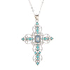 Gothic Big Zircon Cross Necklace Unisex Y2K Irregular Goth Large Cross Pendant Necklaces for Men Women Couple Necklace Jewelry - Image 12