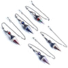 Stone Crystal Pendulum Necklaces Hexagonal Cone Crushed Stone Amethysts Rose Quartz Chakra Pendant Jewelry Accessories - Image 5