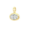 Geometric Pendant Necklace with Clear Stone Accent - Image 13