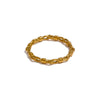 Stainless Steel Pearl Chain Geometric Stackable Thin Ring Gold Color Minimalist Finger Jewelry Gift - Image 10