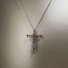 Gothic Punk Cross Pendant Necklace For Women Men Vintage Unisex Silver Hip-Hop Chain Accessories - Image 7