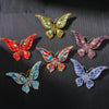 Multicolour Crystal Butterfly Brooches for Women Cute Animal Insect Zircon Pins Clothing Accessories Jewelry - Image 1