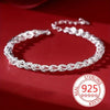 Silver Four-Leaf Clover Butterfly Star Moon Heart Key Necklace For Women Jewelry Valentine's Day Gift - Image 15