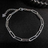 Rhinestone Accent Stainless Steel Bracelet in Multiple Styles - Image 7