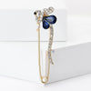 Rhinestone Four Leaf Clover Pins for Women Unisex Plant Animal Star Brooches Event Party Backpack Decoration Clothes Accessories - Image 31