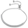 Silver 15/16/17/18/19/20/21 CM Tennis Bracelet Pave 3 MM Round Black Jet Zircon Elegant Jewelry For Women - Image 6