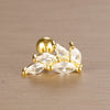 1PC 316L Stainless Steel Geometry Stud Earrings For Women Star Moon Lobe Daith Helix Cartilage Earring Piercing Jewelry - Image 18